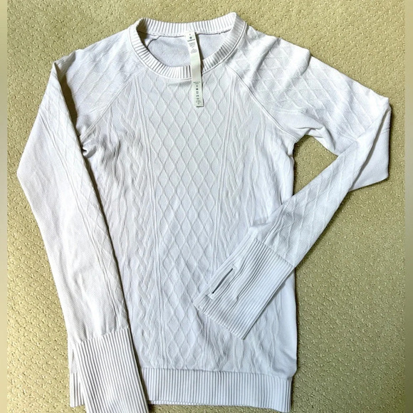 Lululemon | Lululemon Rest Less Pullover in White (Second Release) Size 4 - Picture 7 of 13